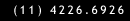 (11) 4226-6926